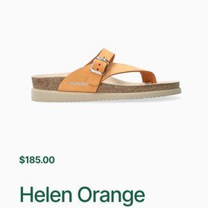 NWOT Mephisto Helen Patent Sandal-Tiffany Blue